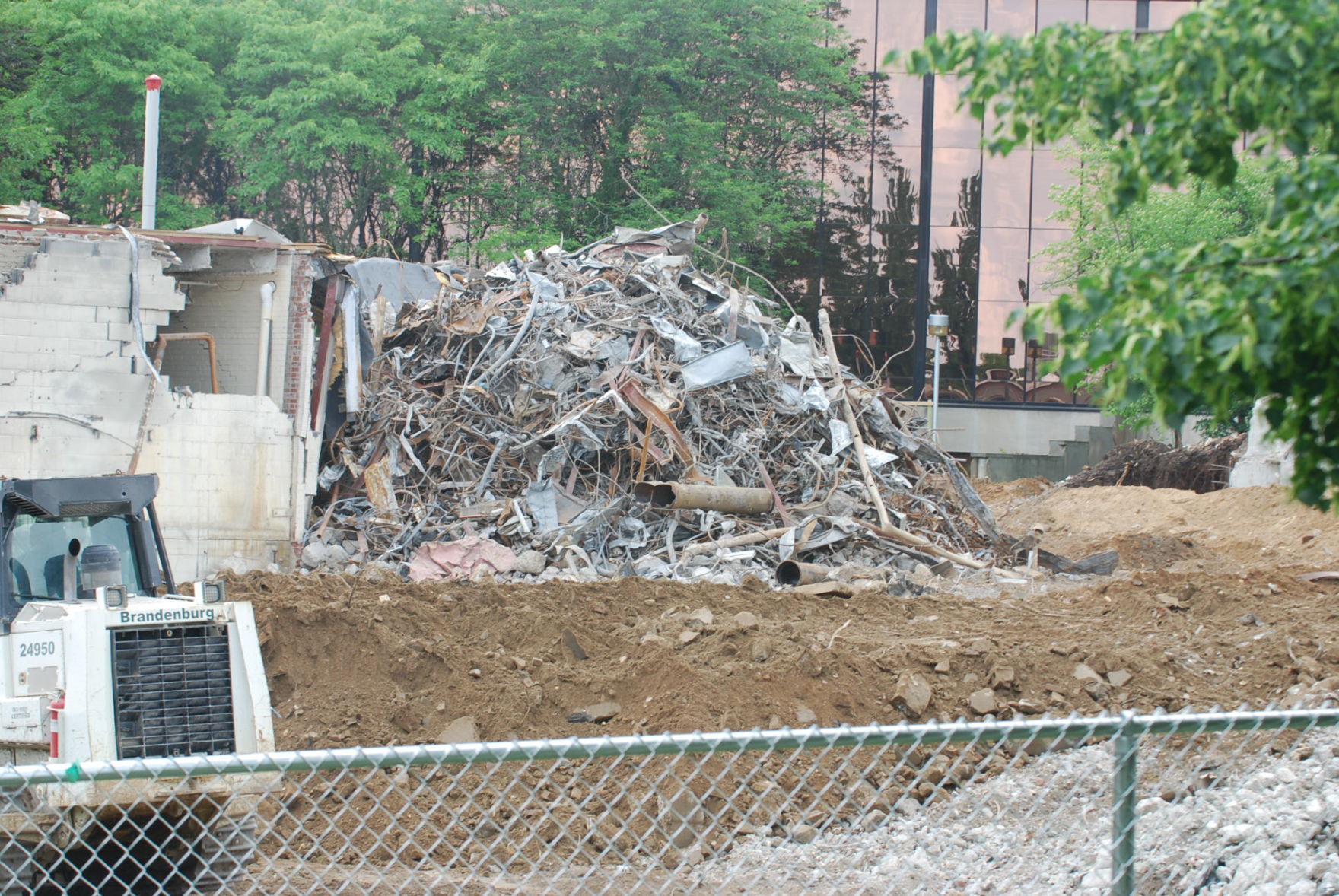 Sneak peak into McCracken Hall demolition